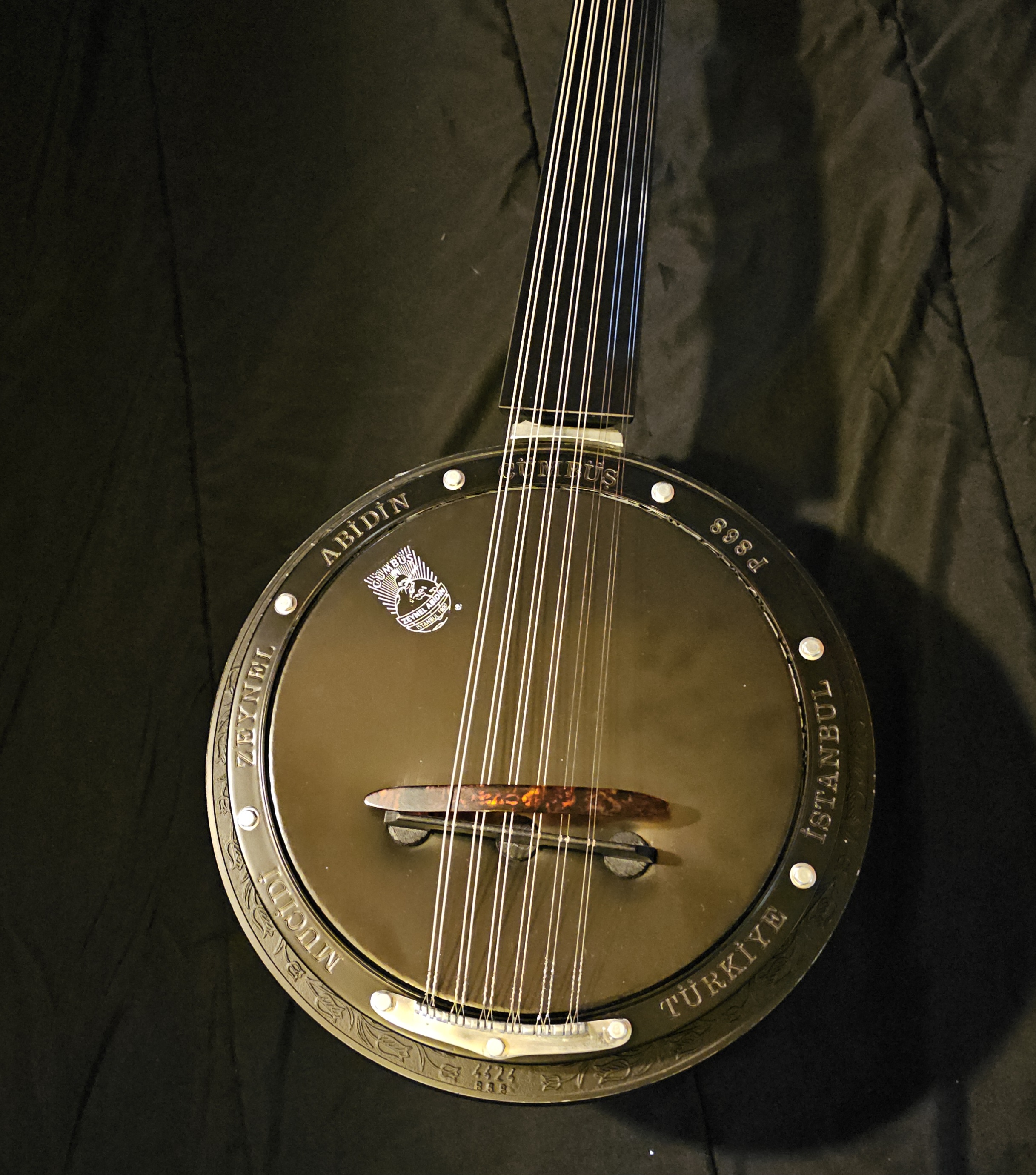 Close-up of Cümbüş Oud